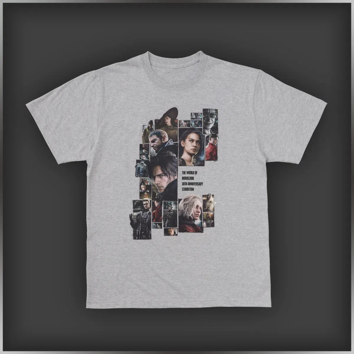 Exhibition Key Visual T-shirt (2 types) White/Gray