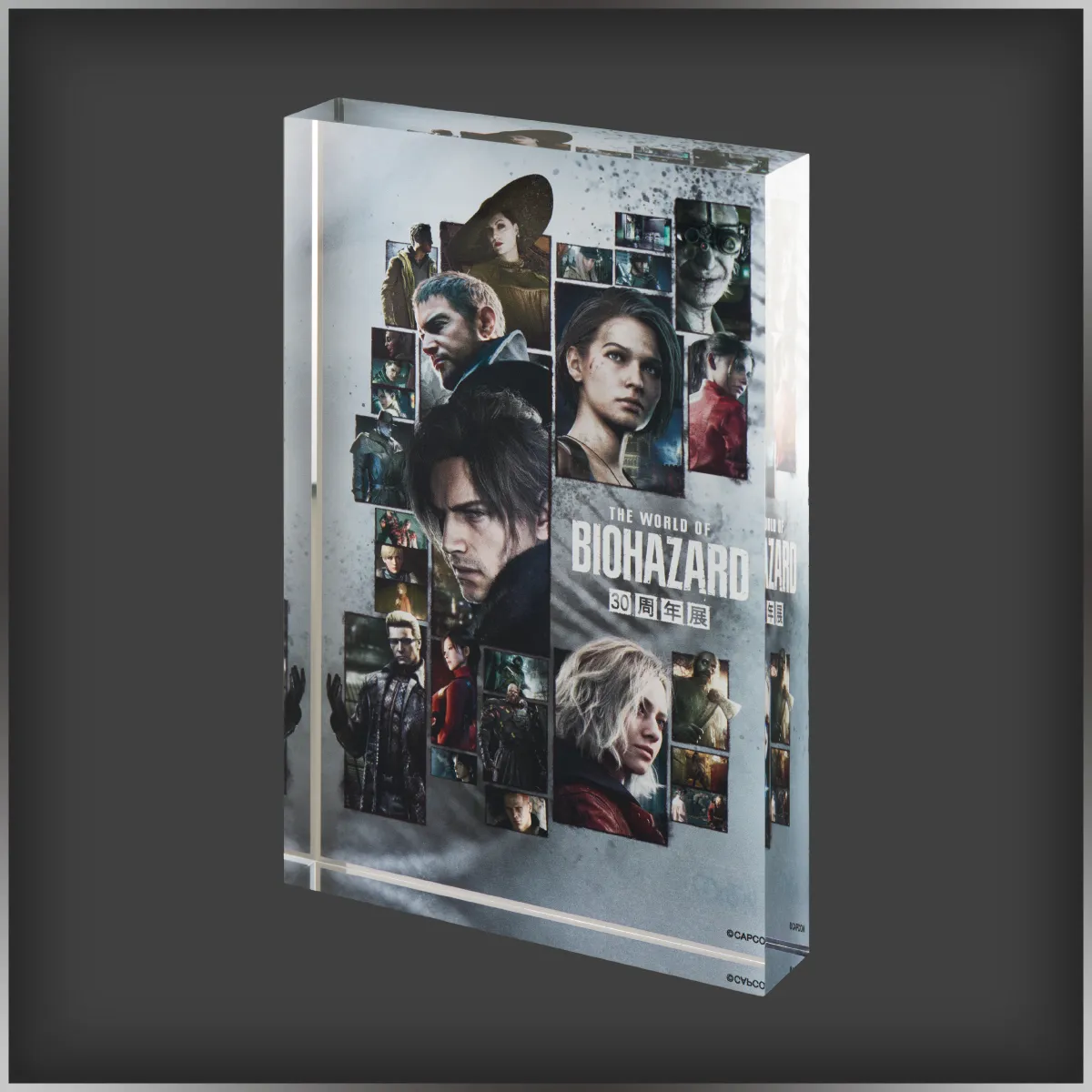 Exhibition Key Visual Acrylic Block