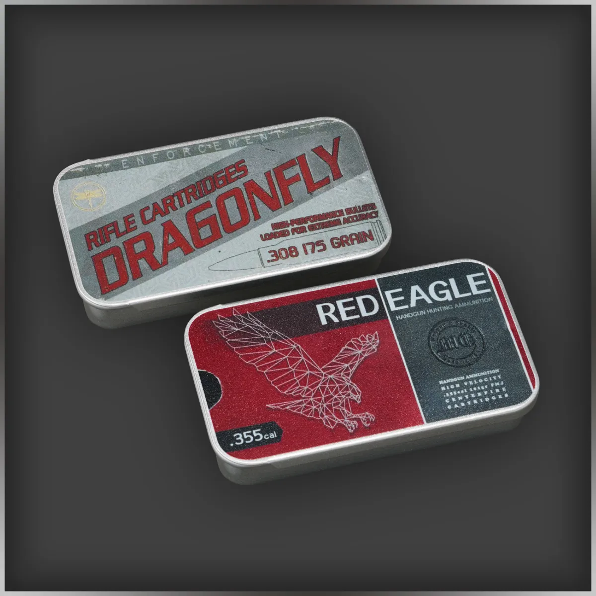 Ammo Case Tablet (2 types) RED EAGLE/DRAGONFLY