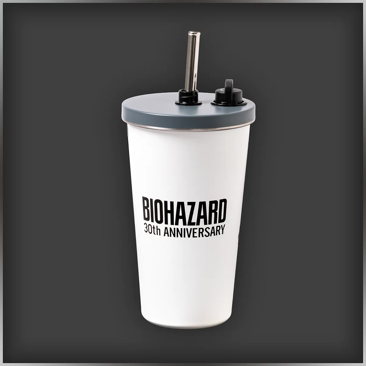 Stainless Steel Tumbler (w/ Straw)