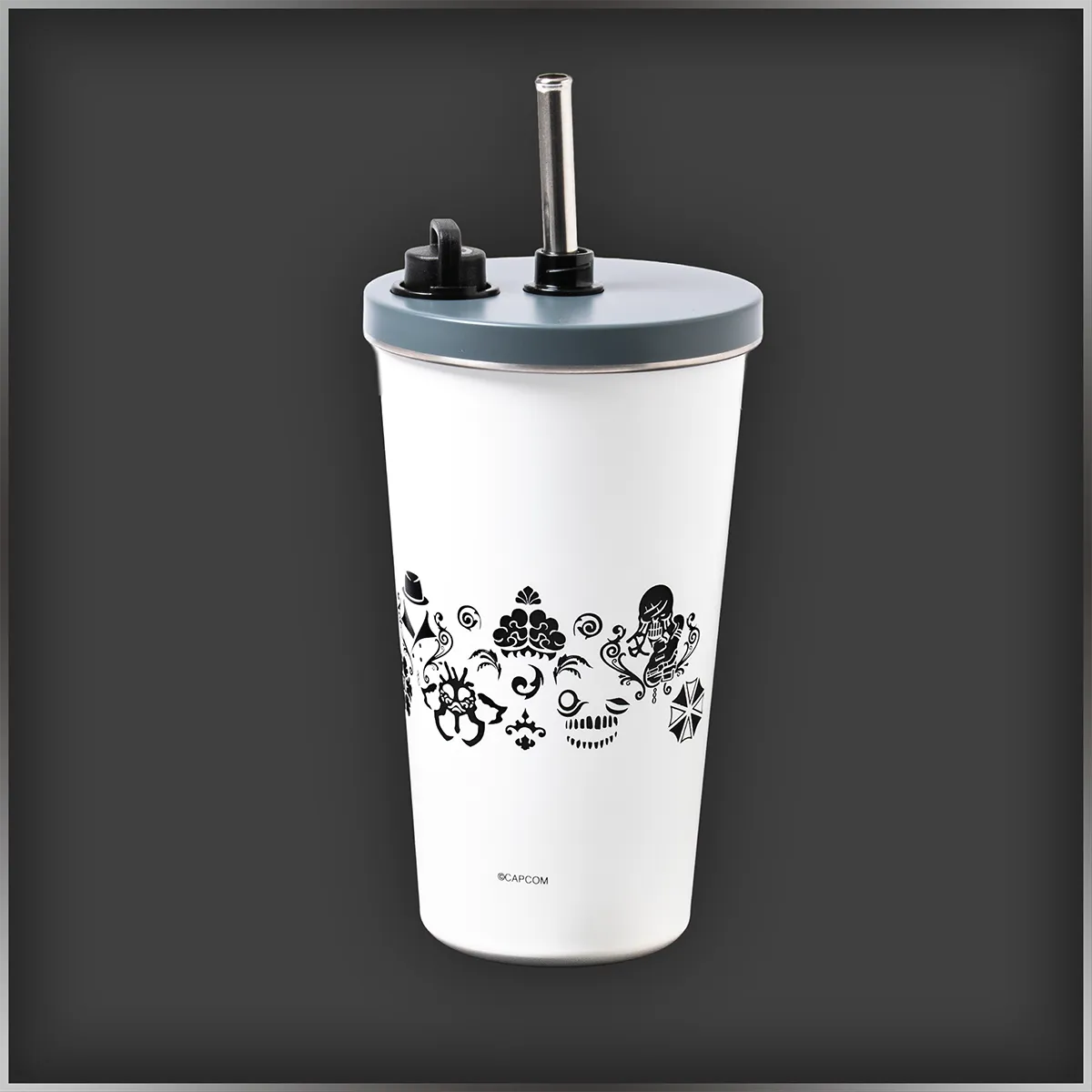 Stainless Steel Tumbler (w/ Straw)
