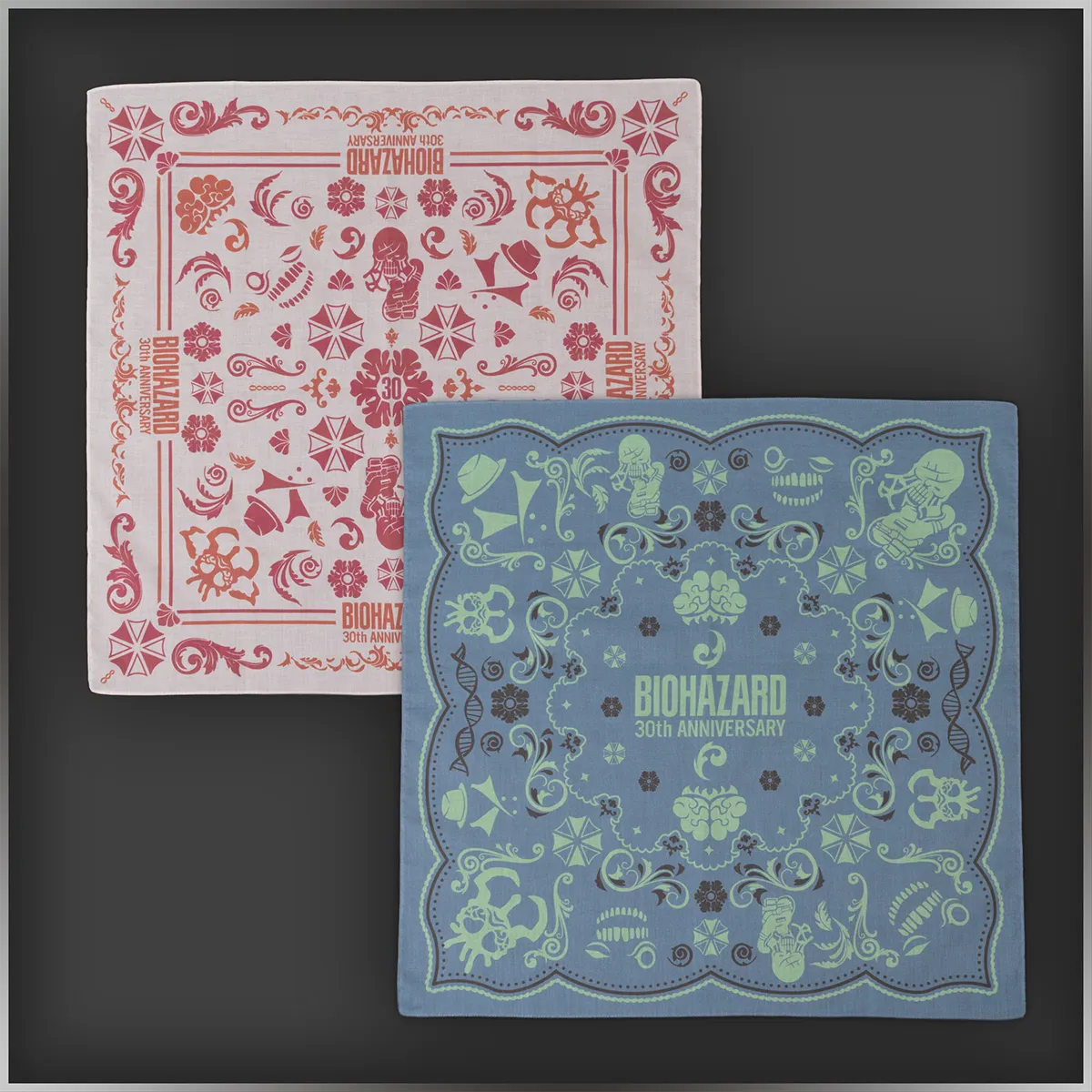 Creature Bandana (2 types) Beige/Blue