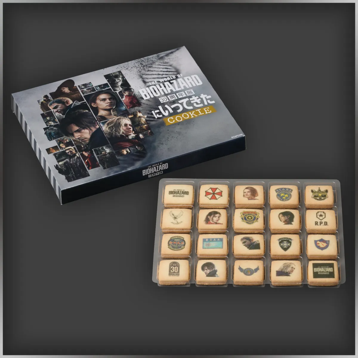 THE WORLD OF BIOHAZARD 30th Anniversary Exhibition I-Was-There Cookies