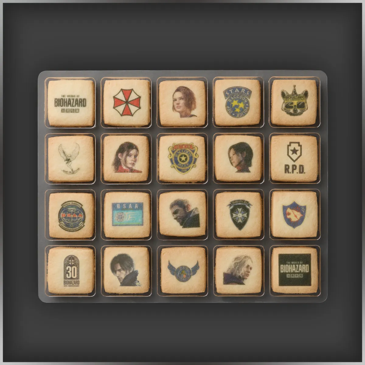 THE WORLD OF BIOHAZARD 30th Anniversary Exhibition I-Was-There Cookies